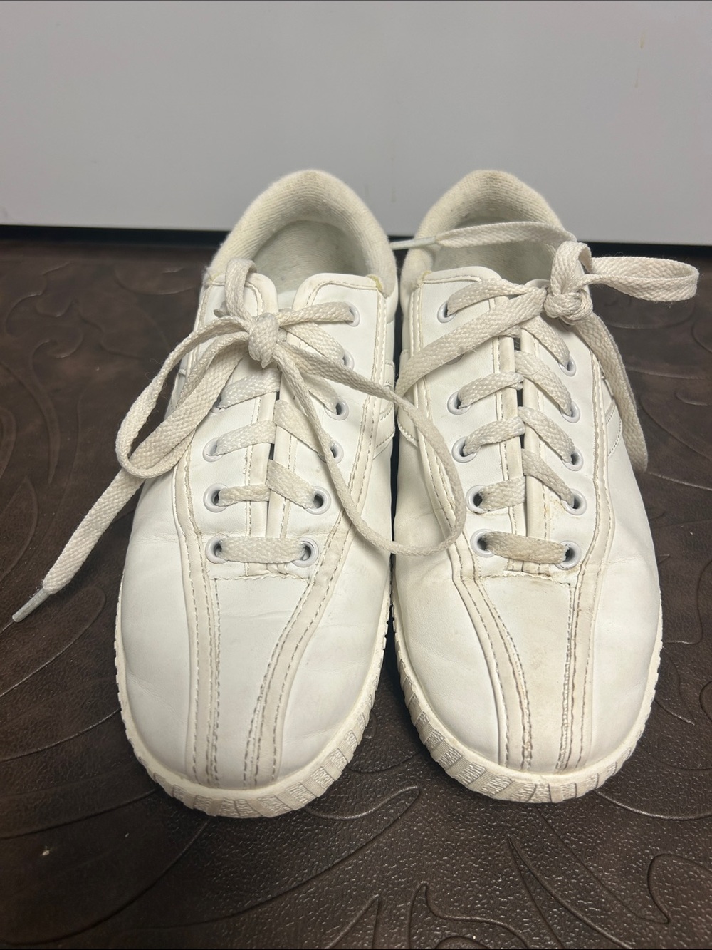 Tretorn Wimenโs 6, White Lace-Up Casual Shoes